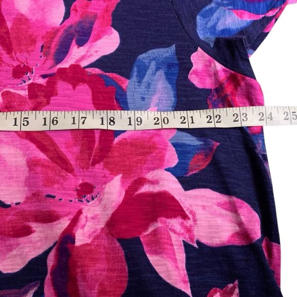 Chico's Dress Women's Size 4 (2X) Soft Sepal Tiered Maxi Raspberry Truffle NWT - Picture 6 of 7